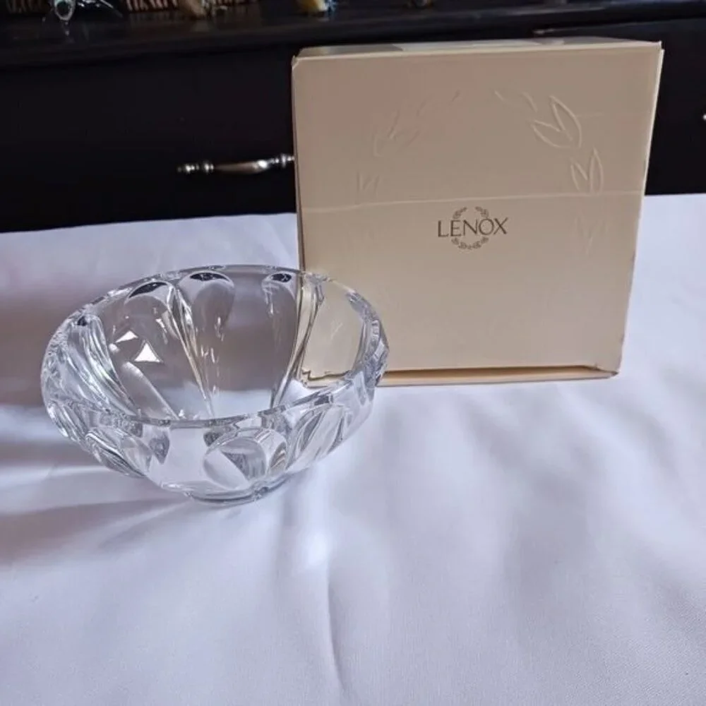 Lenox small wedding promise clear  bowl collection